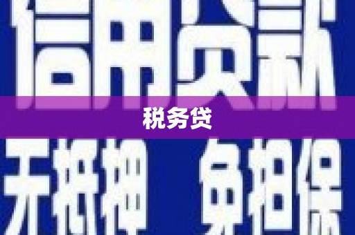 苏澳税务贷