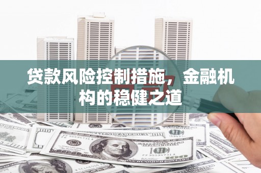 苏澳贷款风险控制措施，金融机构的稳健之道