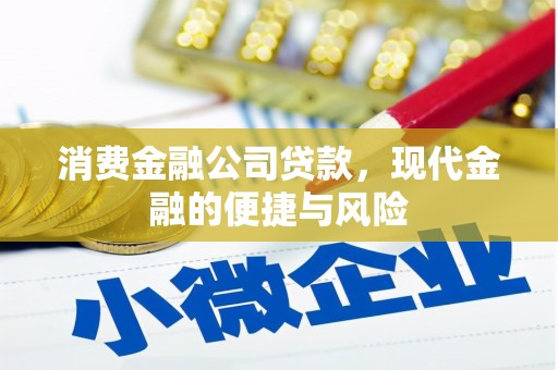 苏澳消费金融公司贷款，现代金融的便捷与风险
