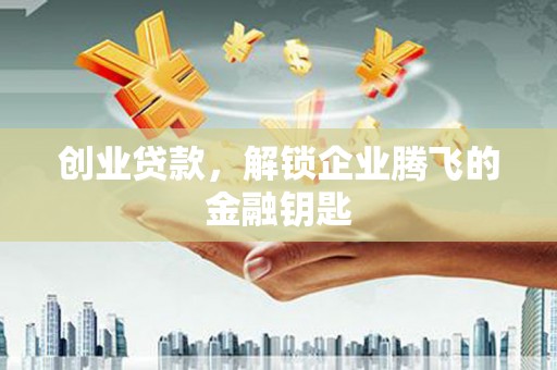 苏澳创业贷款，解锁企业腾飞的金融钥匙