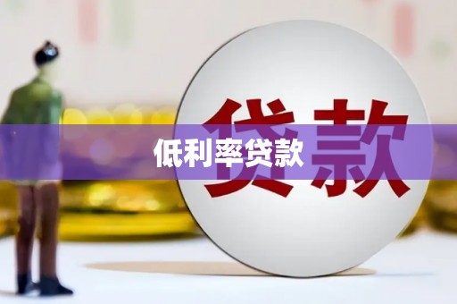 苏澳低利率贷款